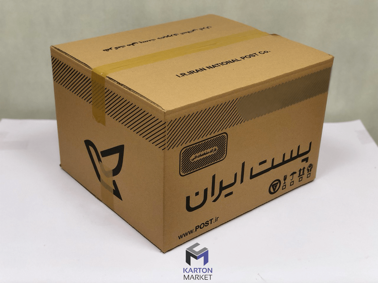کارتن پستی سایز ۸ پنج لایه