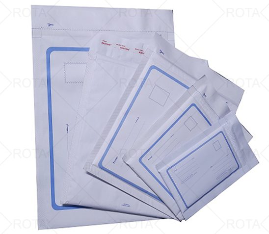 انواع سایز پاکت‌ های پستی حباب‌ دار